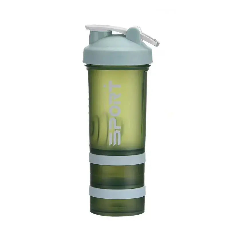 450ml Three-Layer Protein Shaker Bottle