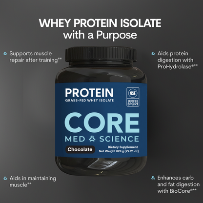Grass-Fed Whey Protein Isolate — Chocolate