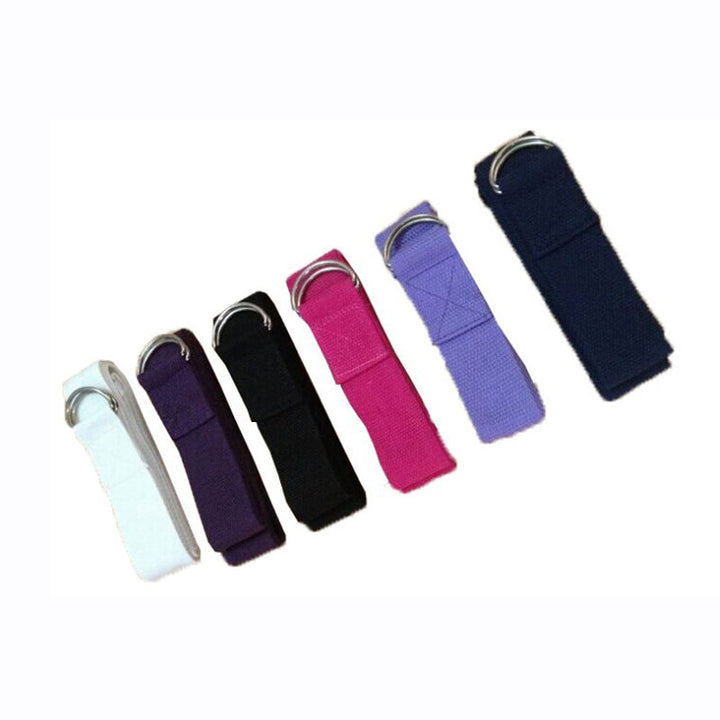 Adjustable Yoga Stretch Strap Belt For Fitness Training And Flexibility Exercises