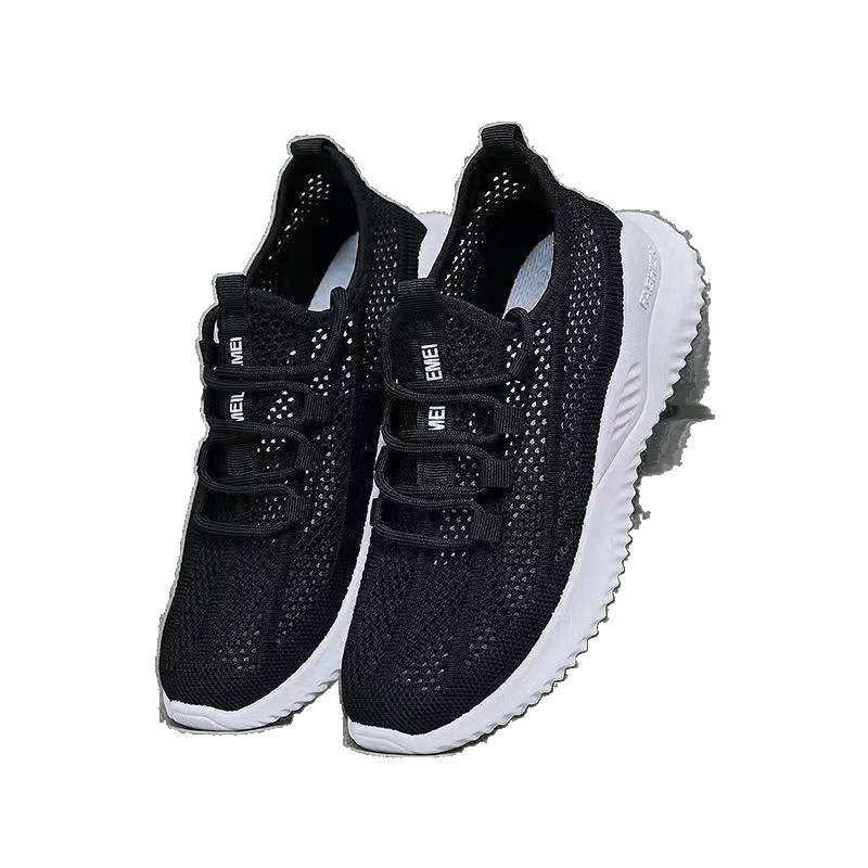 Mesh Slip-On Athletic Shoes – Breathable Cushioned Unisex Sneakers