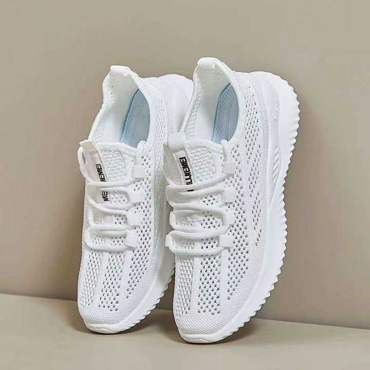 Mesh Slip-On Athletic Shoes – Breathable Cushioned Unisex Sneakers