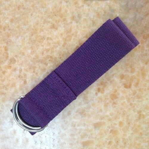 Adjustable Yoga Stretch Strap Belt For Fitness Training And Flexibility Exercises