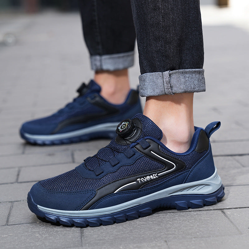 Durable Breathable Running Sneakers - Unisex Athletic Shoes with Rubber Sole