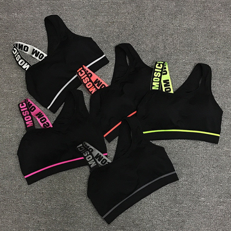 Women's Cutout Padded Sports Bra