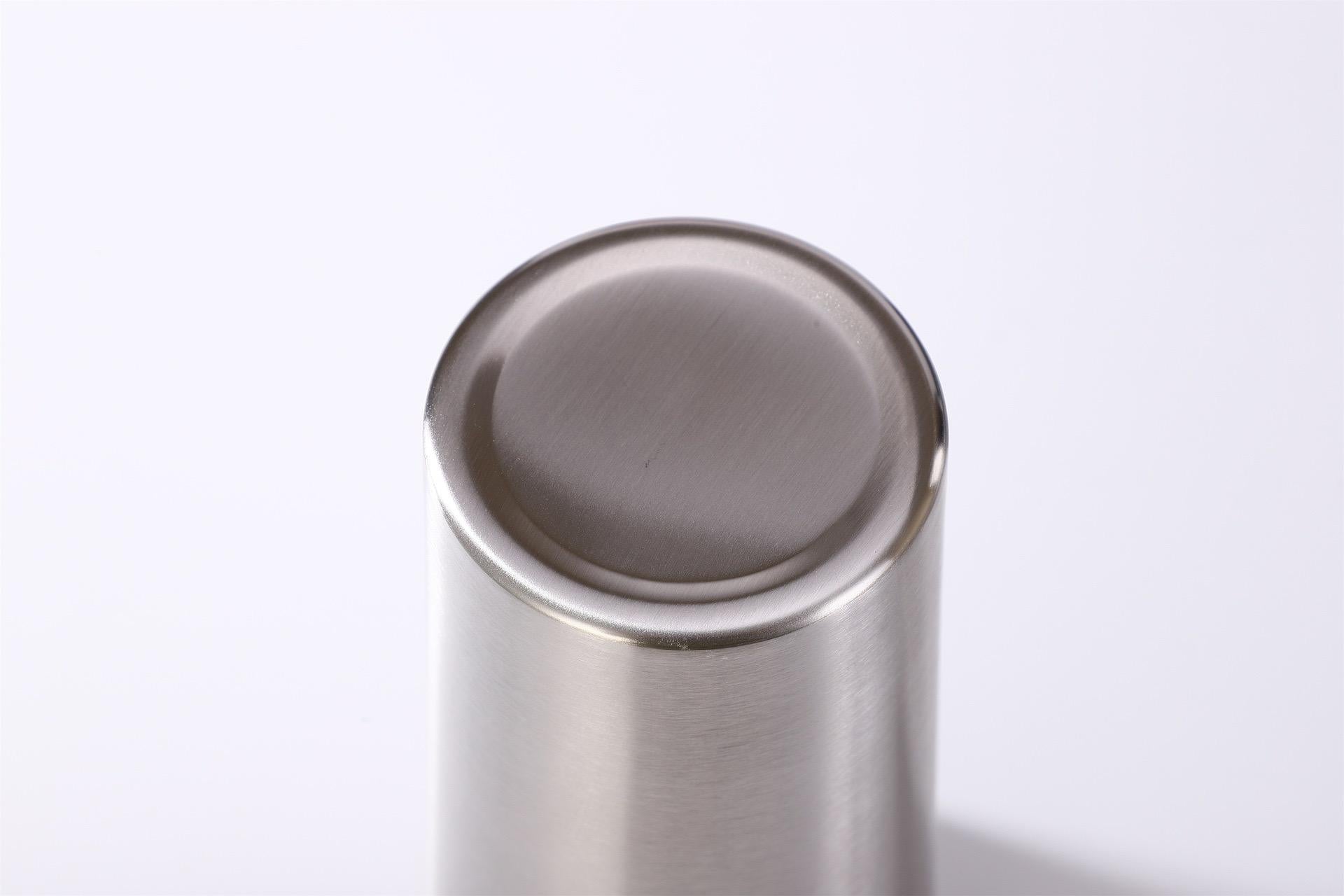 Stainless Steel Protein Shaker Bottle With Lid And Mixing Shake Ball