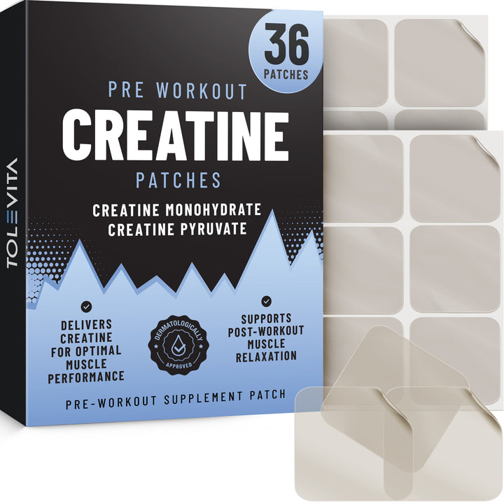 TOLEVITA Creatine Patches, 36-Pack