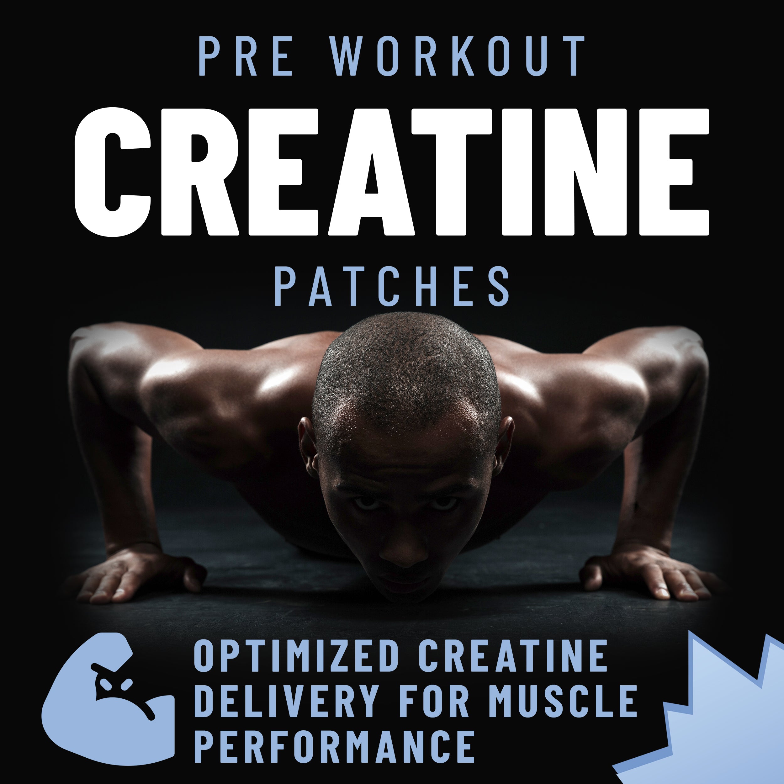 TOLEVITA Creatine Patches — Pre-Workout Support, 36-Pack