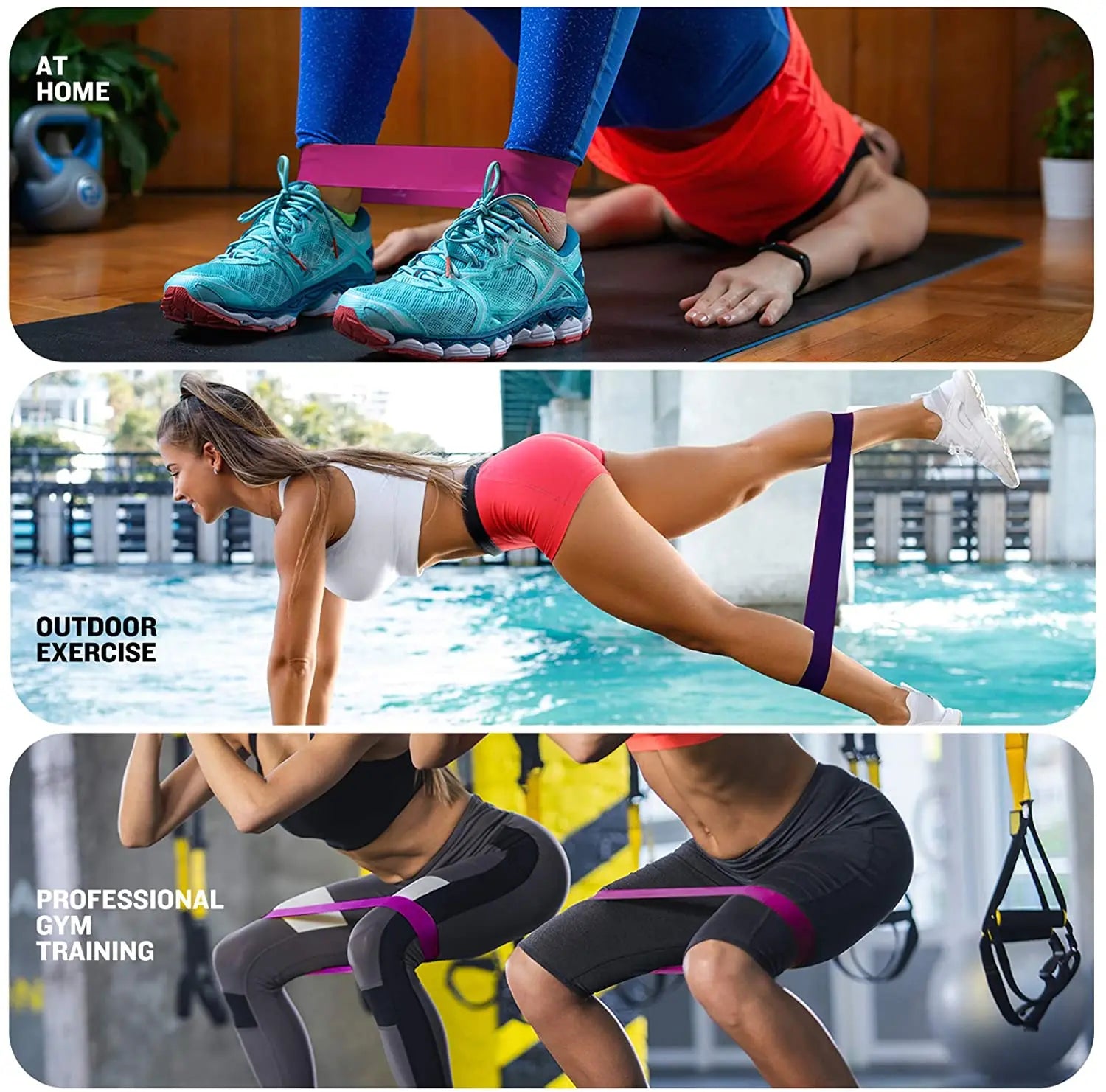 5-Level Resistance Loop Band Set