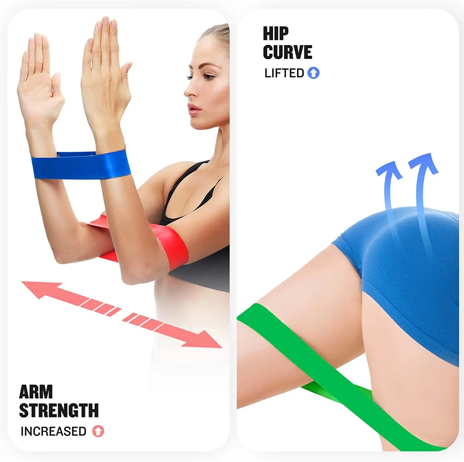 5-Level Resistance Loop Band Set