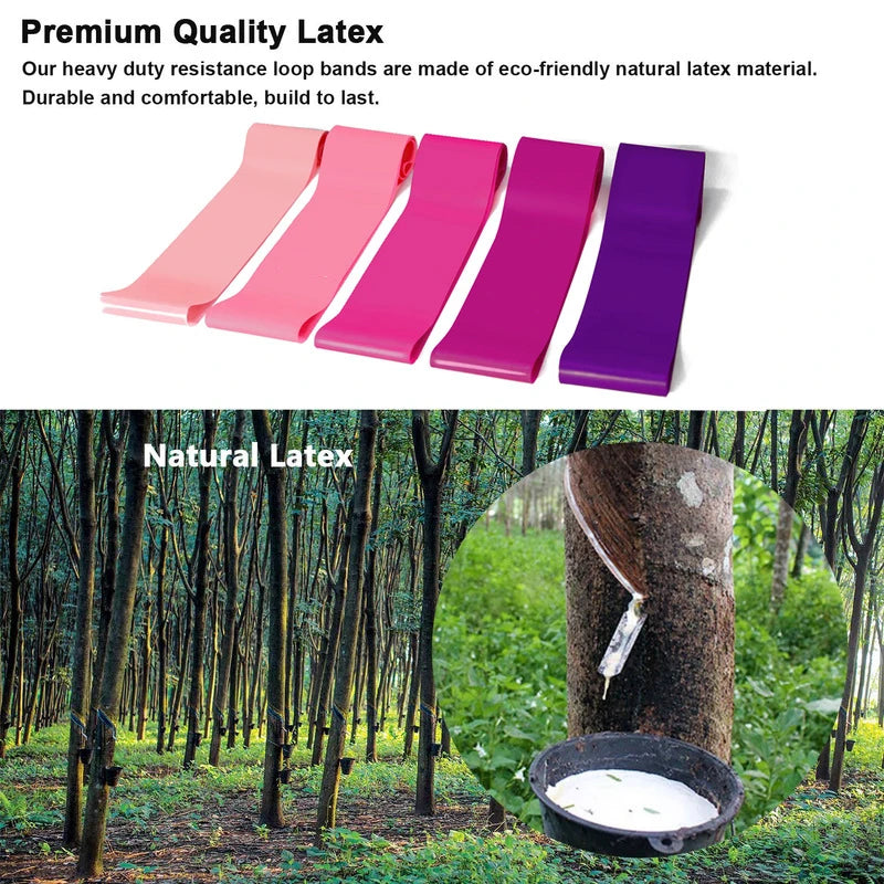 5-Level Resistance Loop Band Set