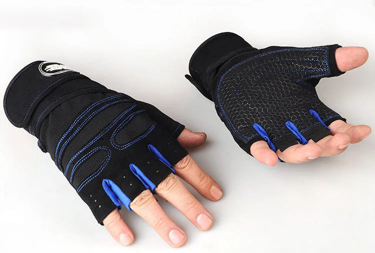 Wristband Weightlifting Gloves
