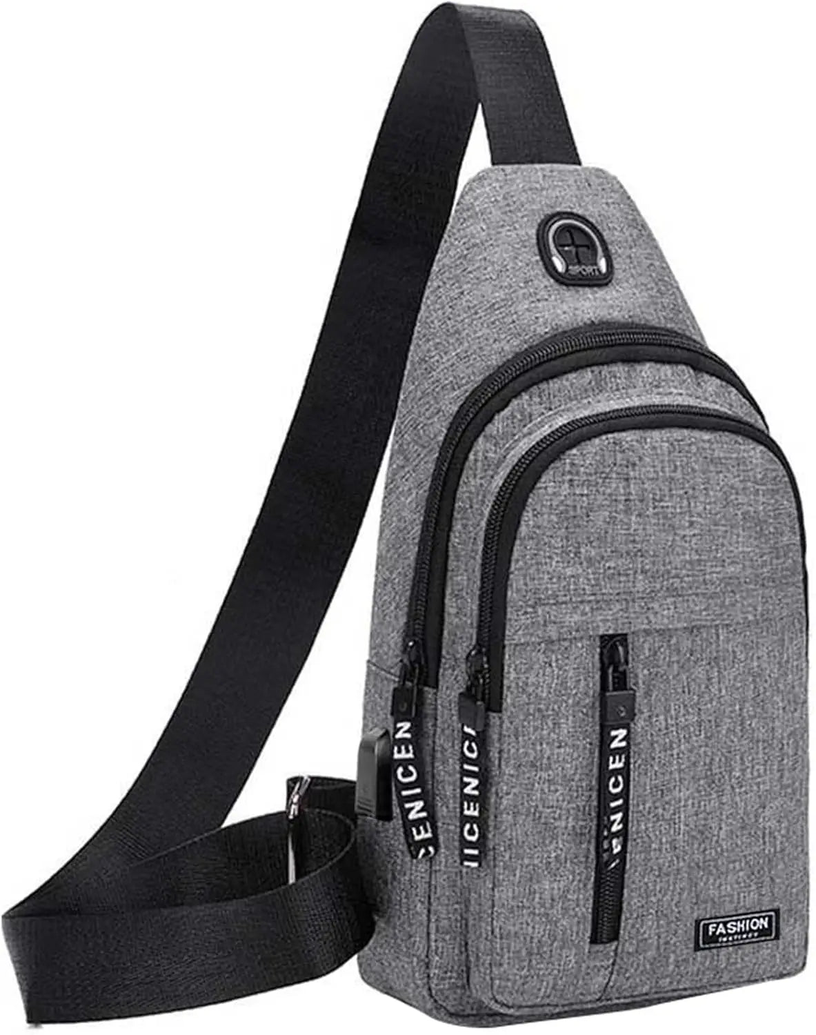 USB Charging Anti-Theft Sling Bag