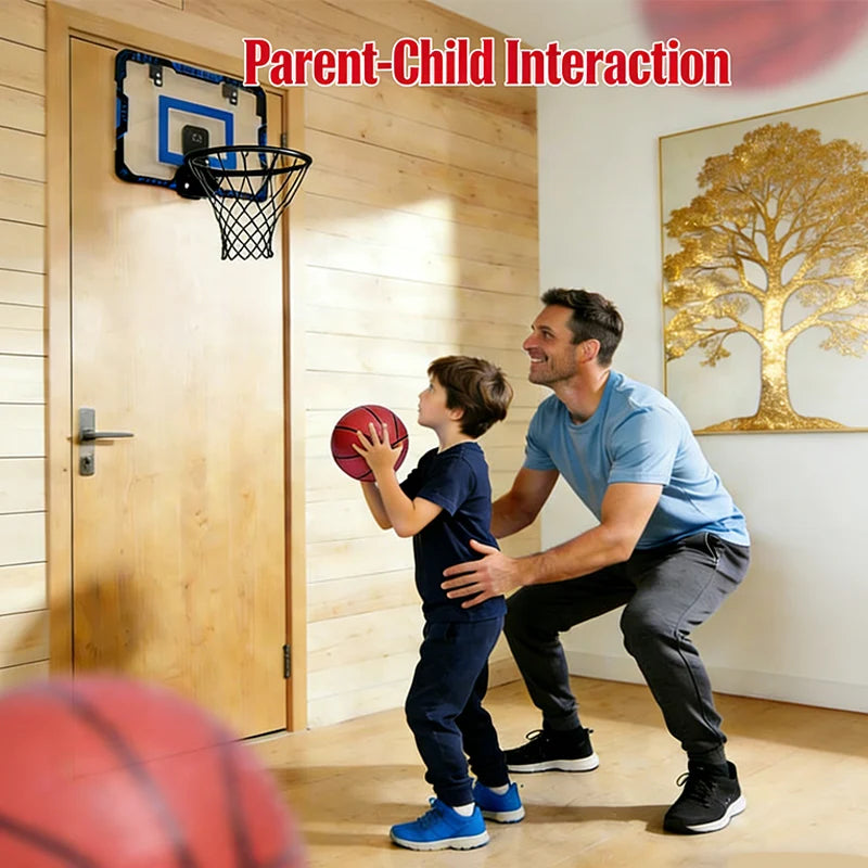 Over-Door Basketball Hoop Set