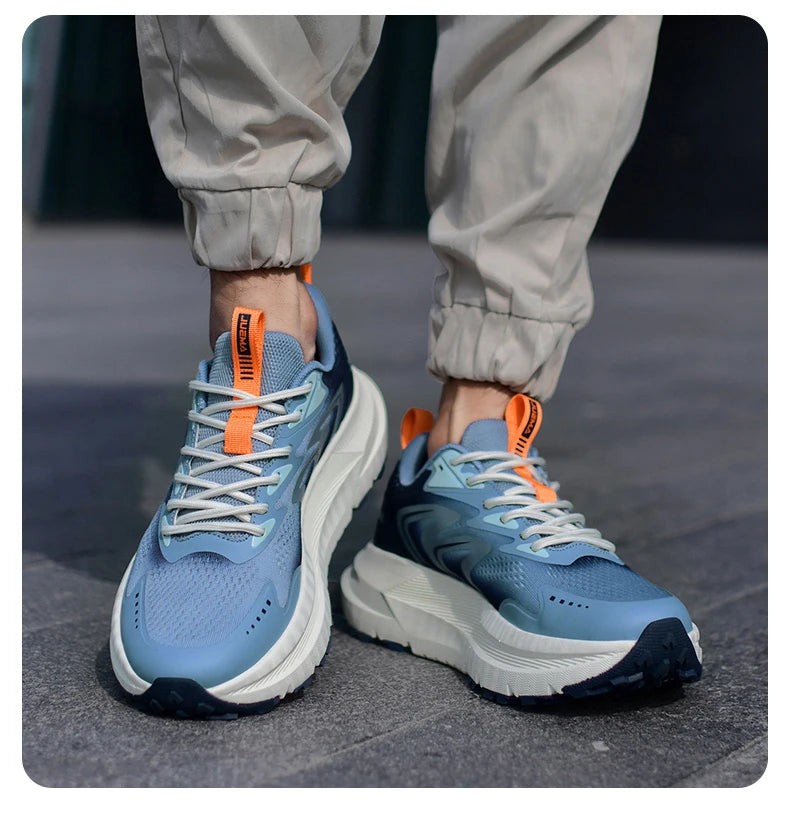 Men's Shock-Absorbing Cushioned Running Shoes