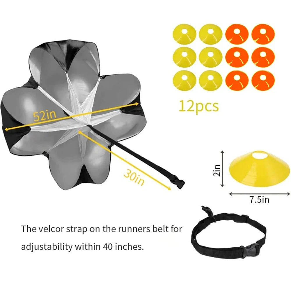 Agility Training Set (Cones, Ladder &amp; Chute)