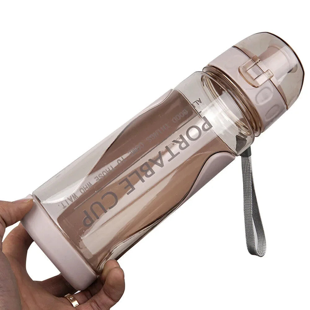500ml Clear Sports Water Bottle