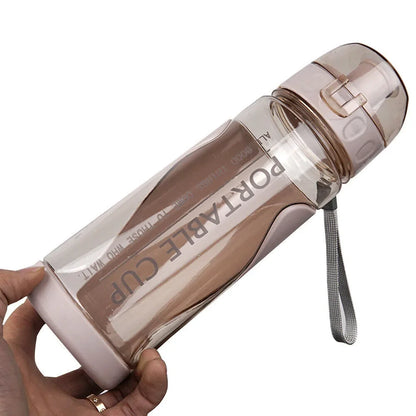500ml Clear Sports Water Bottle