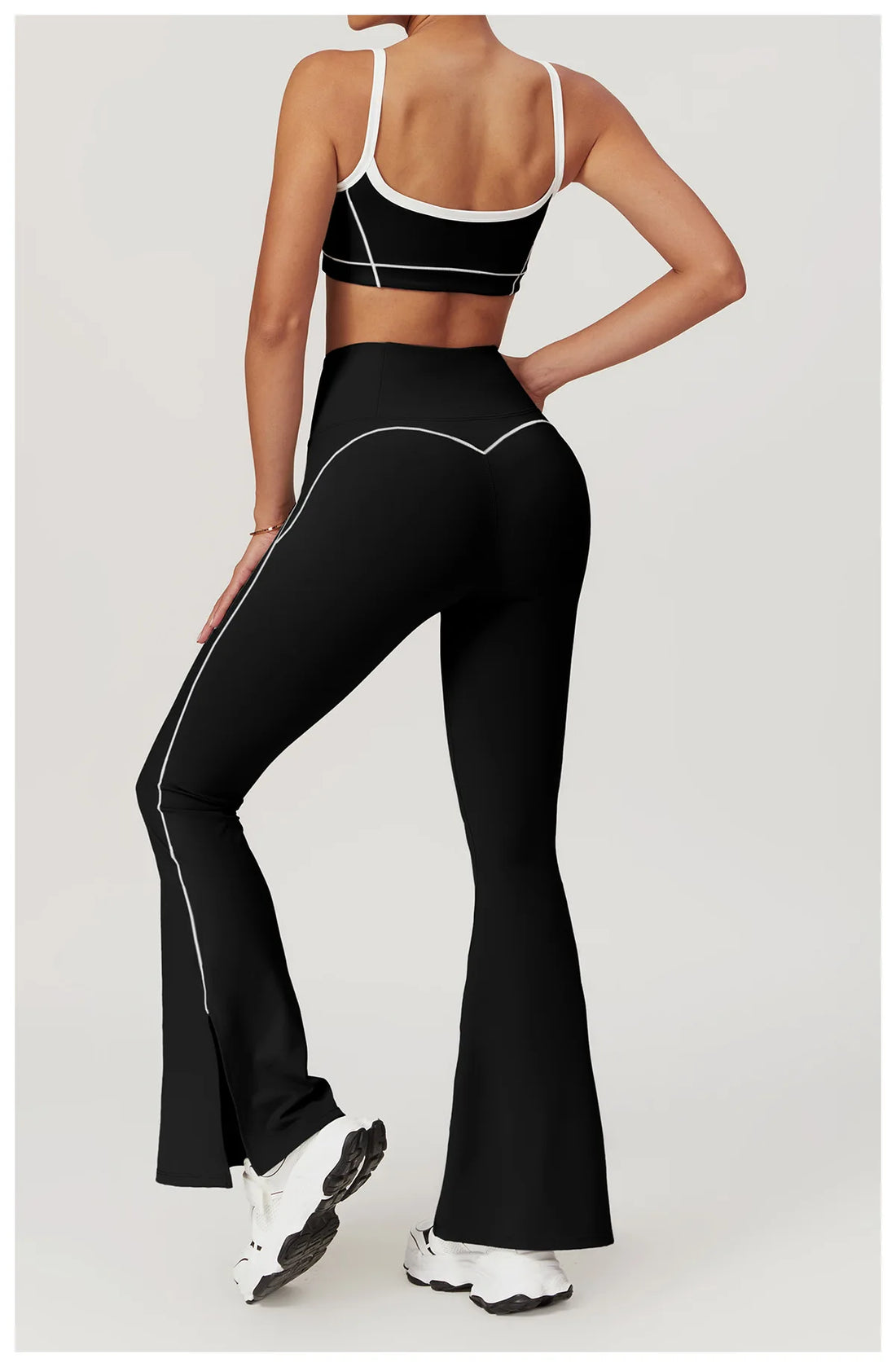 Wide-Leg Flare Yoga Set