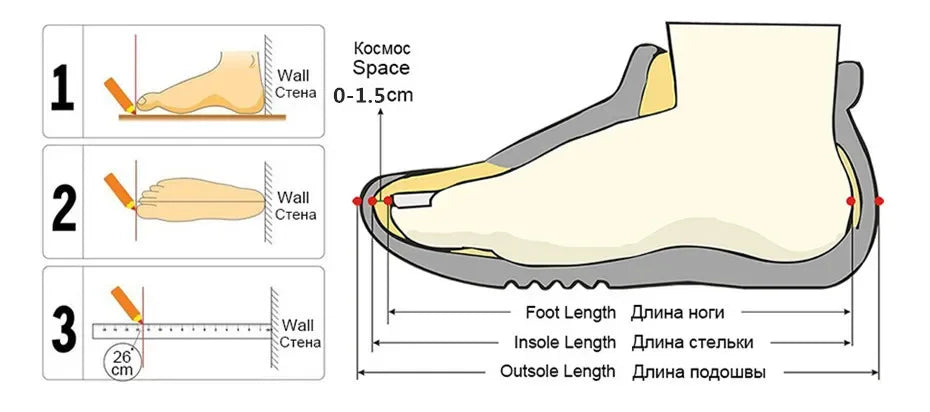 Men's Leather Hiking Shoes — Waterproof Trekking Sneakers