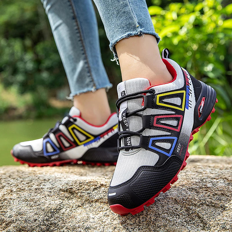 Women's Waterproof Hiking Shoes — All-Terrain Trail Sneakers