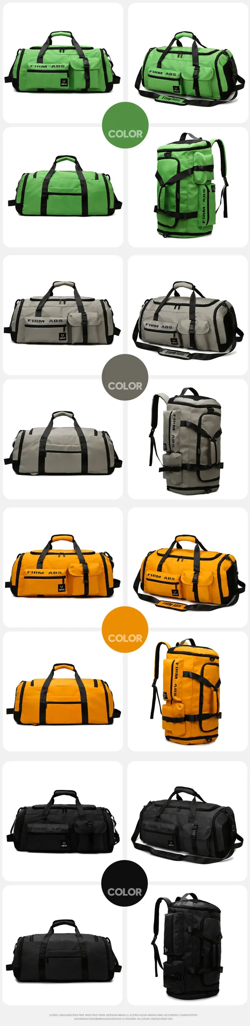 Weekender Gym Duffel Tote