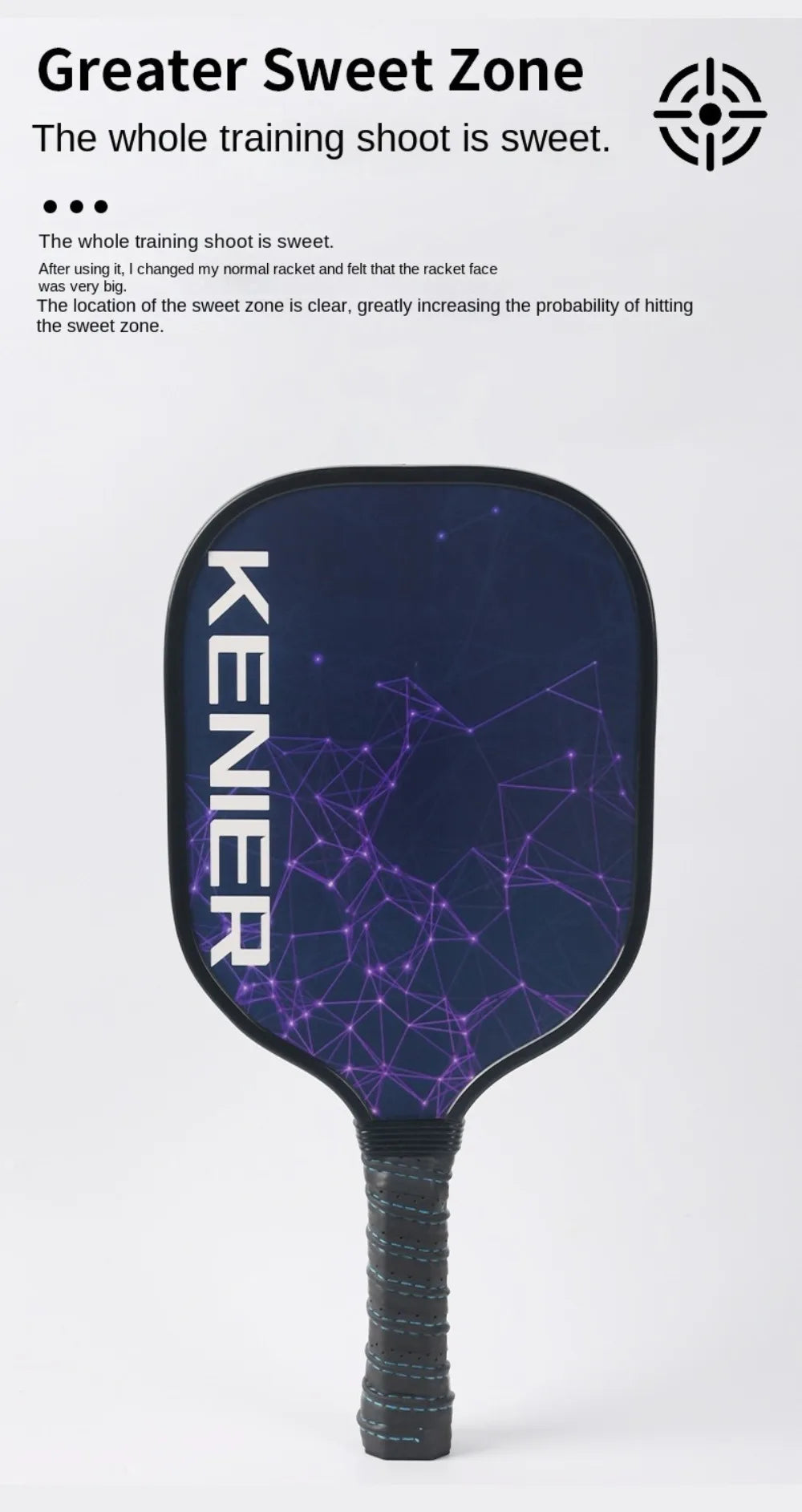 Shockproof Pickleball Paddle Set