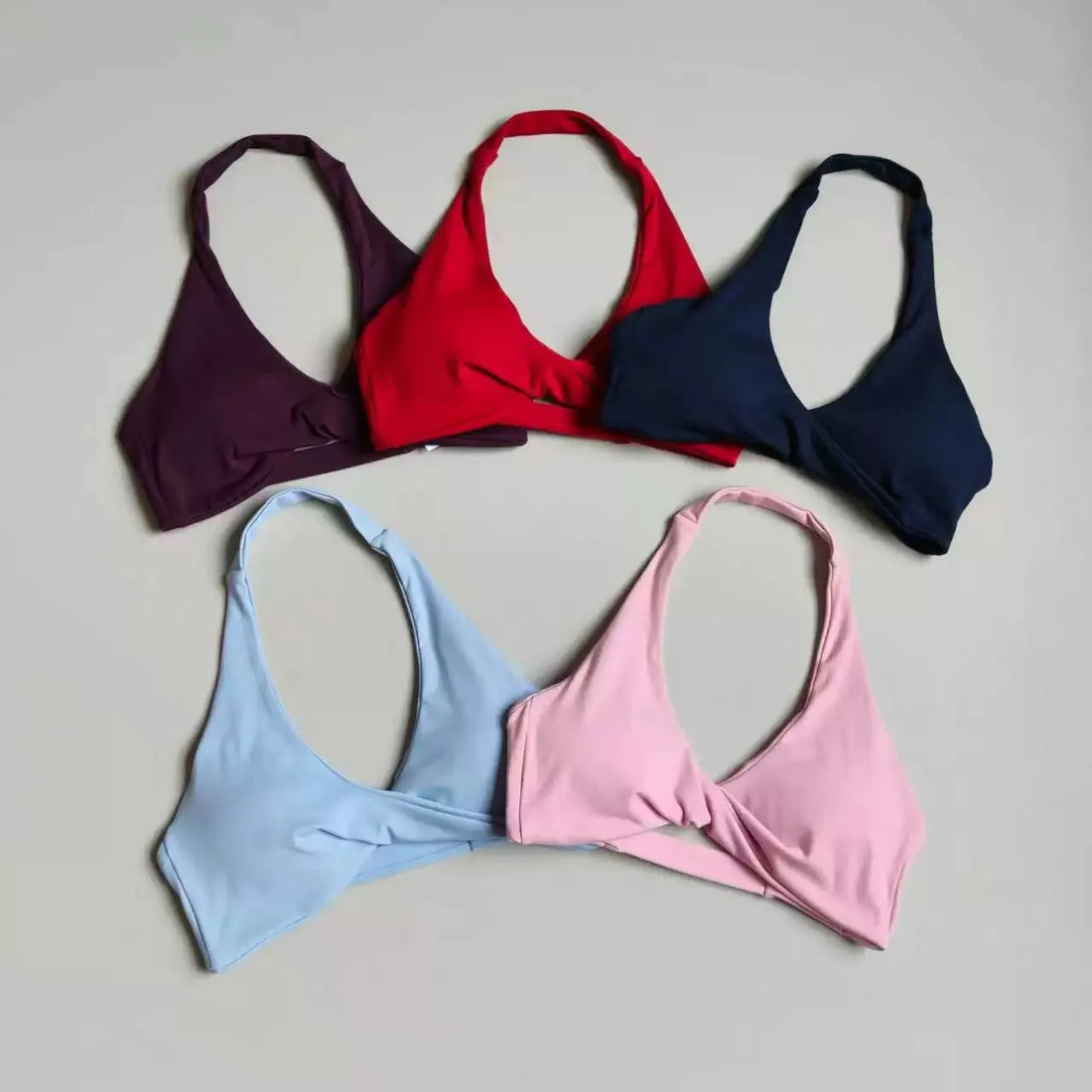 Open-Back Sports Bra & High-Waist Shorts Set