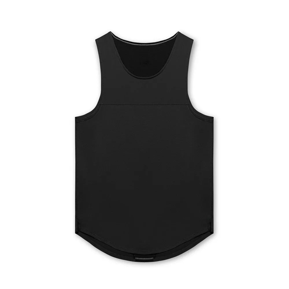 Men's Mesh Splice Tank Top