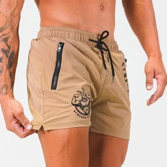 Men's Bodybuilding Running Shorts