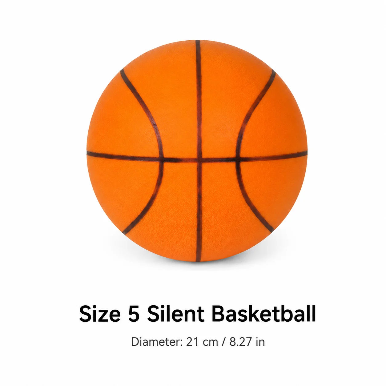 Basketball Training Mat &amp; Silent Ball Set