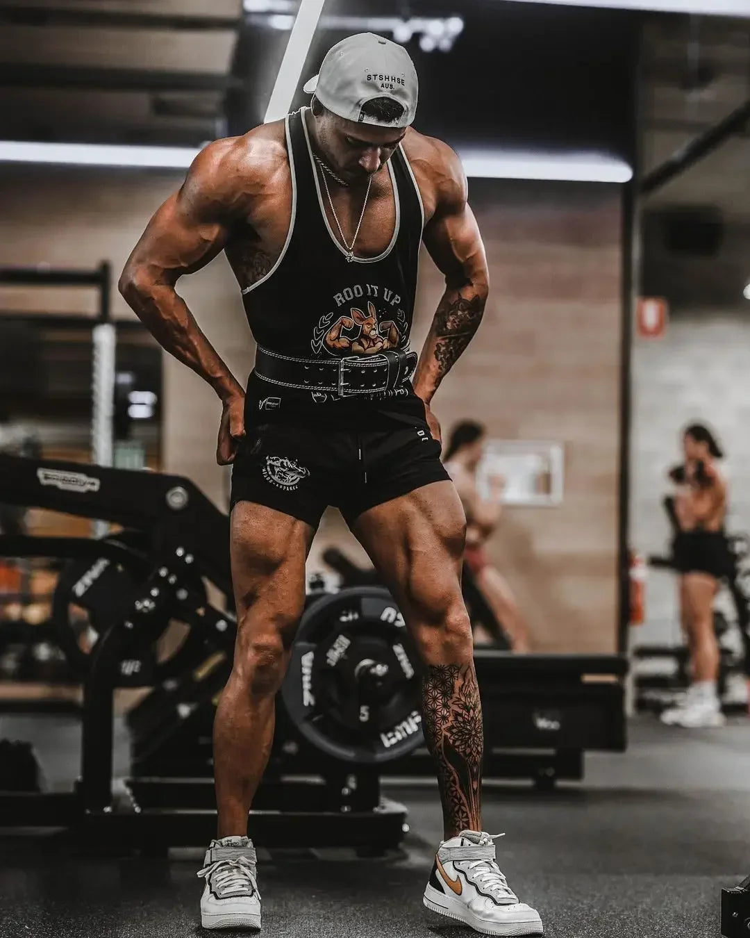 Men's Bodybuilding Running Shorts