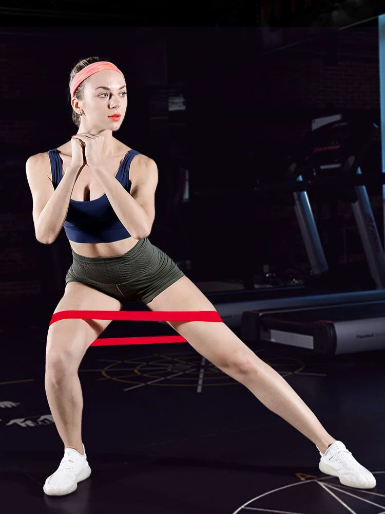5-Level Resistance Band Set for Yoga &amp; Pilates