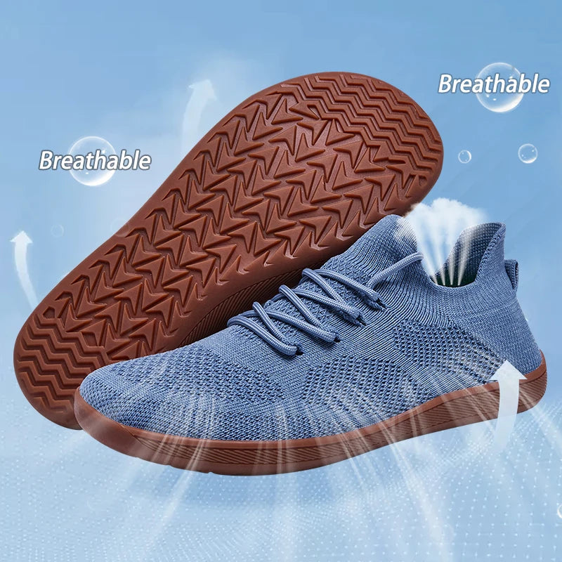 Zero-Drop Barefoot Running Shoes