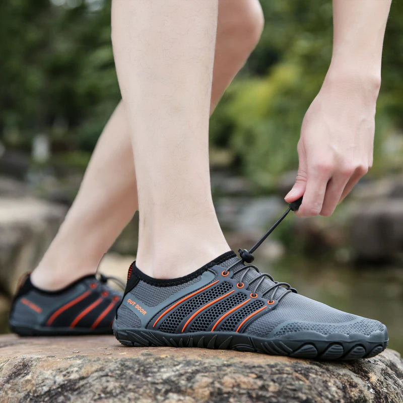 Men's Minimalist Cross-Trainers — Wide Toe Box Barefoot Shoes