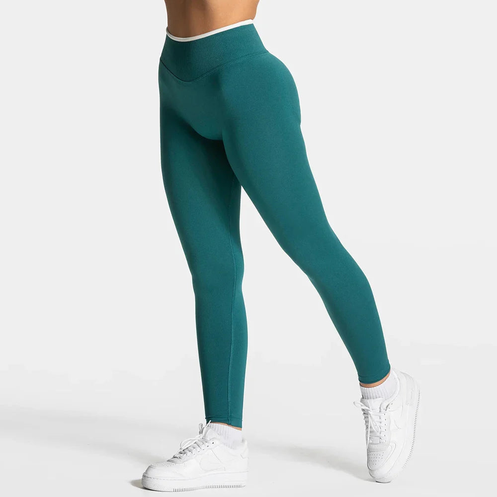 Women's High-Waist Seamless Yoga Leggings