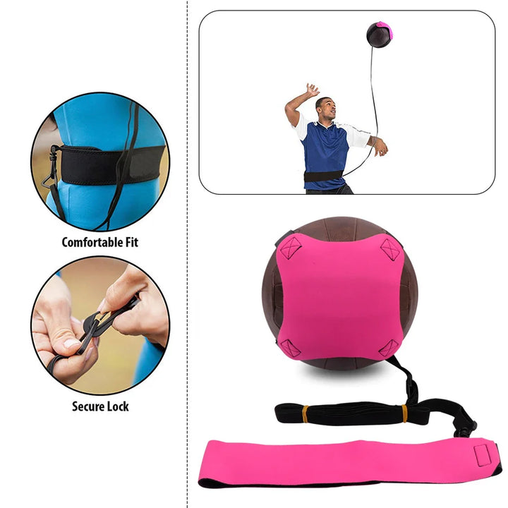 Solo Serve &amp; Spike Volleyball Trainer