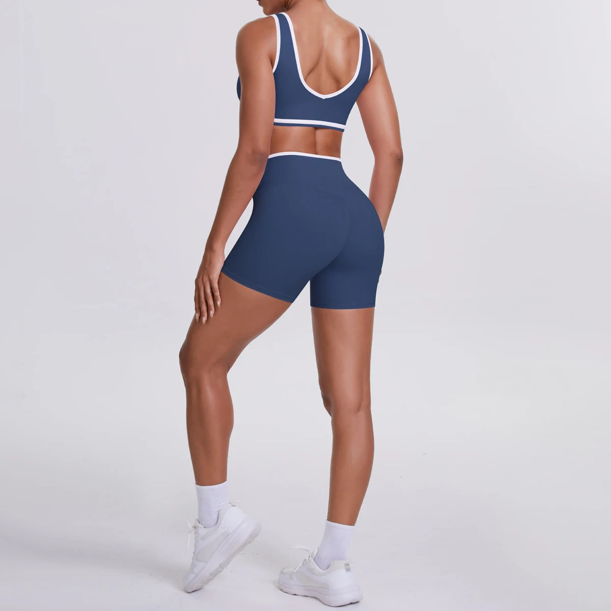 Quick-Dry Camisole Sports Bra & Shorts Set