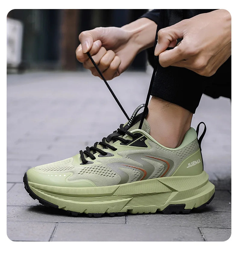 Men's Shock-Absorbing Cushioned Running Shoes