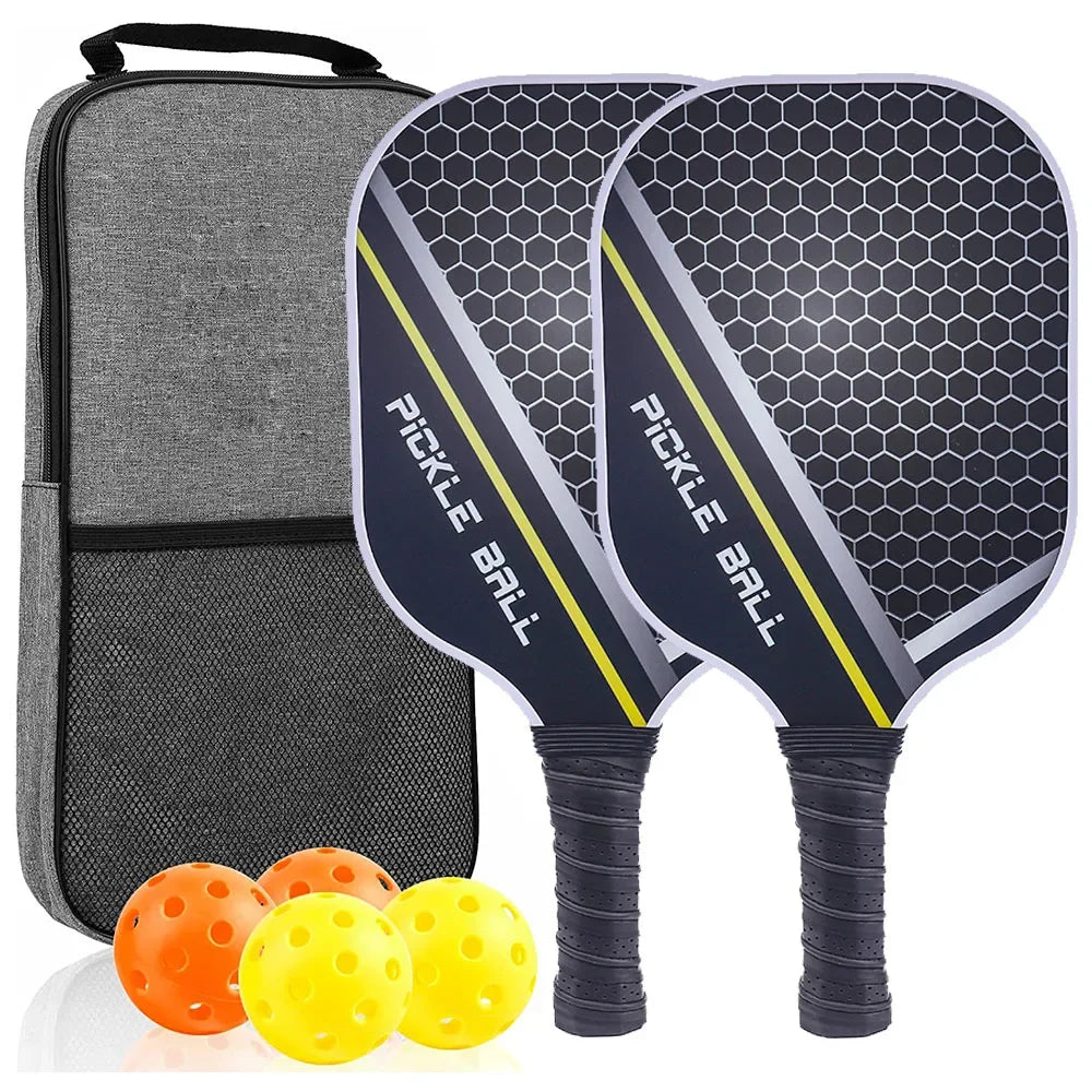 USAPA-Approved Fiberglass Pickleball Paddle Set