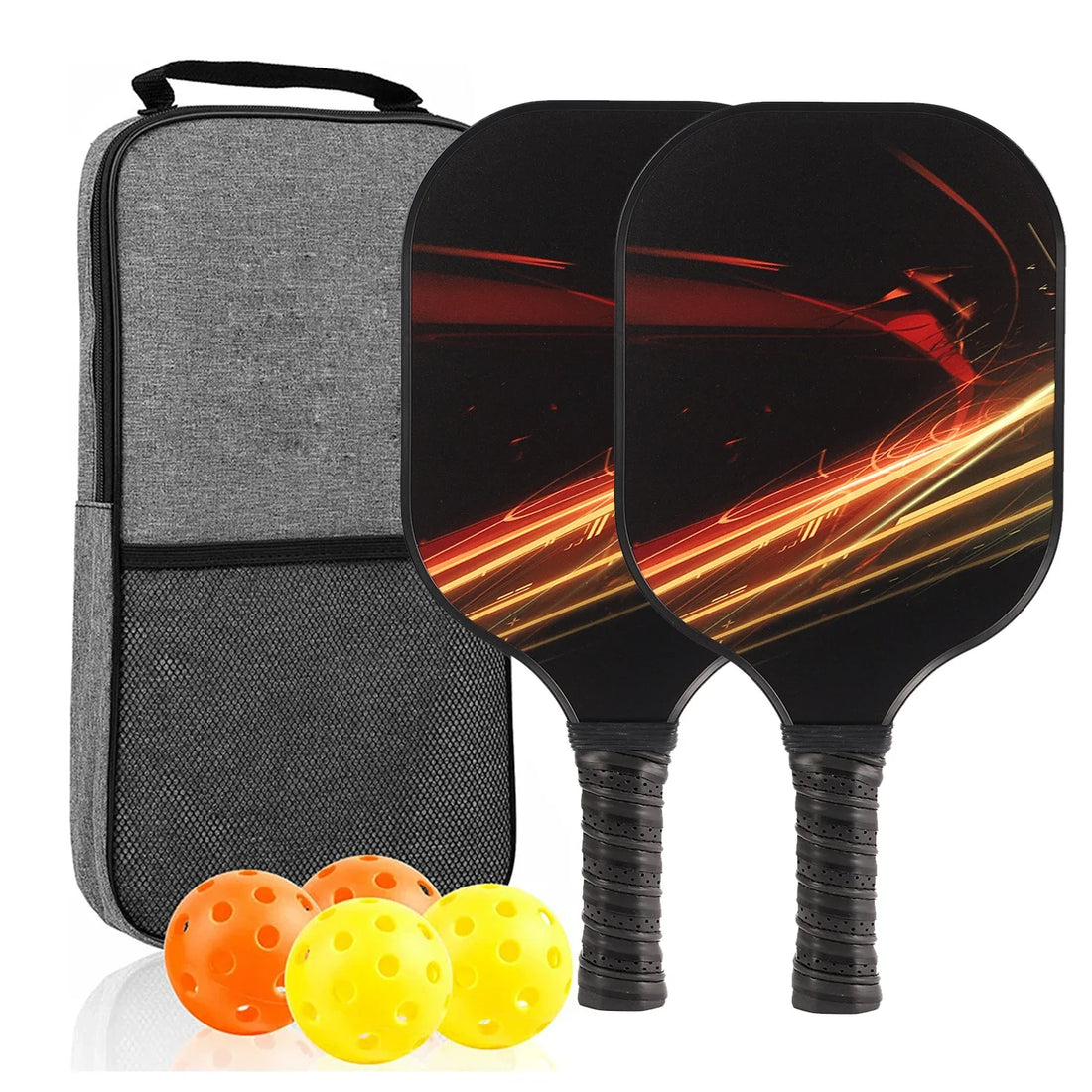 USAPA-Approved Fiberglass Pickleball Paddle Set