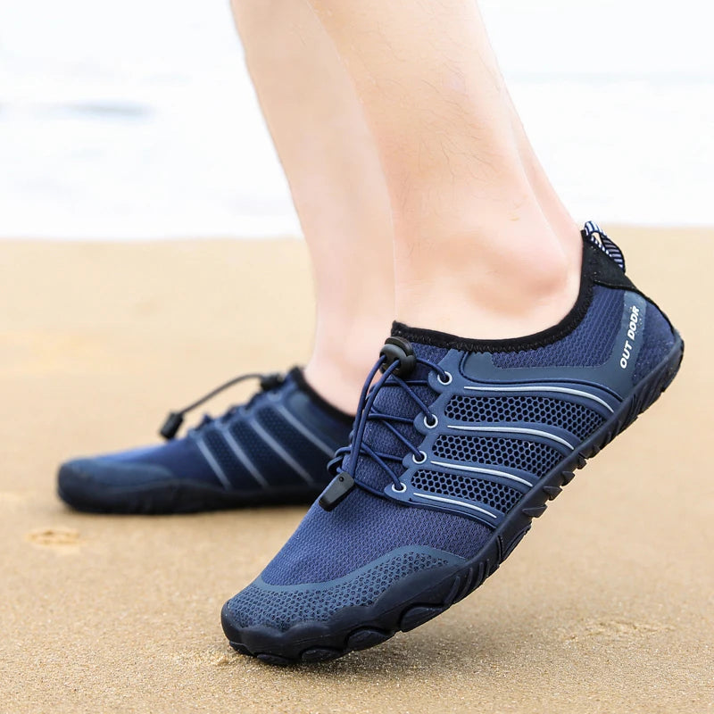 Men's Minimalist Cross-Trainers — Wide Toe Box Barefoot Shoes