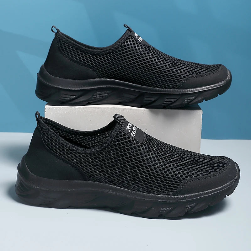 Men's Slip-On Casual Sneakers — Lightweight Everyday Shoe