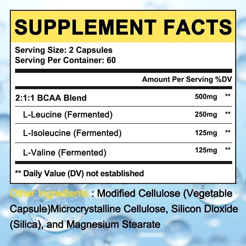 BCAA Strength &amp; Energy Capsules
