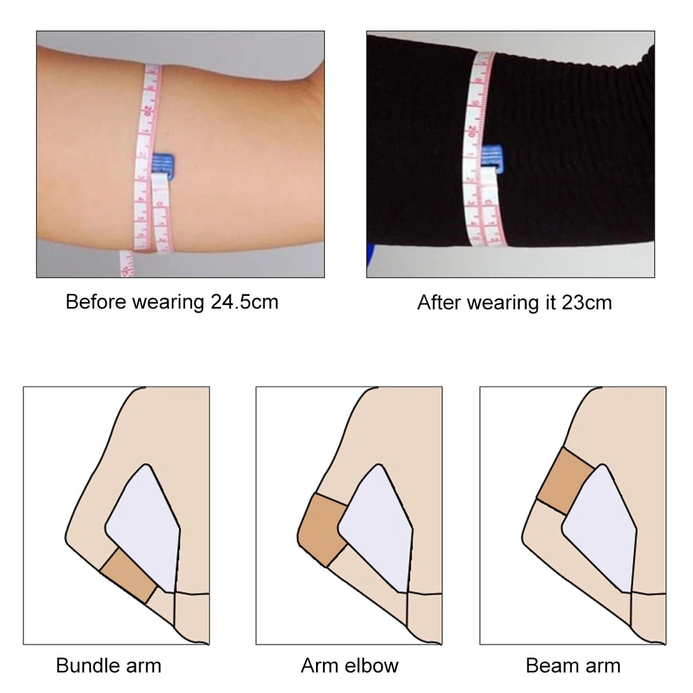 Women's Upper Arm Compression Sleeves