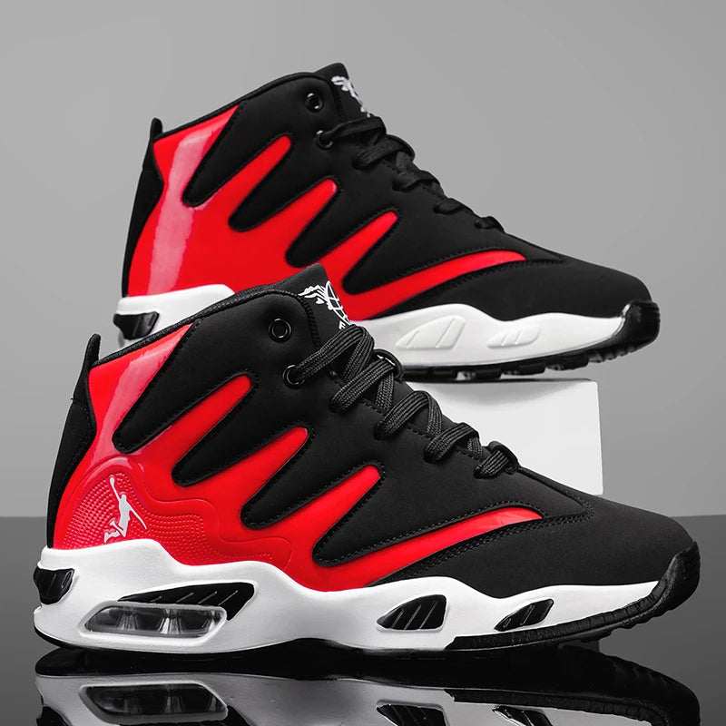 Heavy-Duty Lace-Up Basketball Shoes