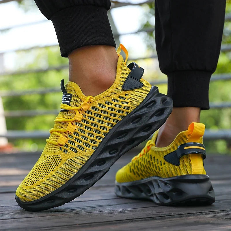 Men's Breathable Walking Shoes — Lightweight Everyday Sneaker