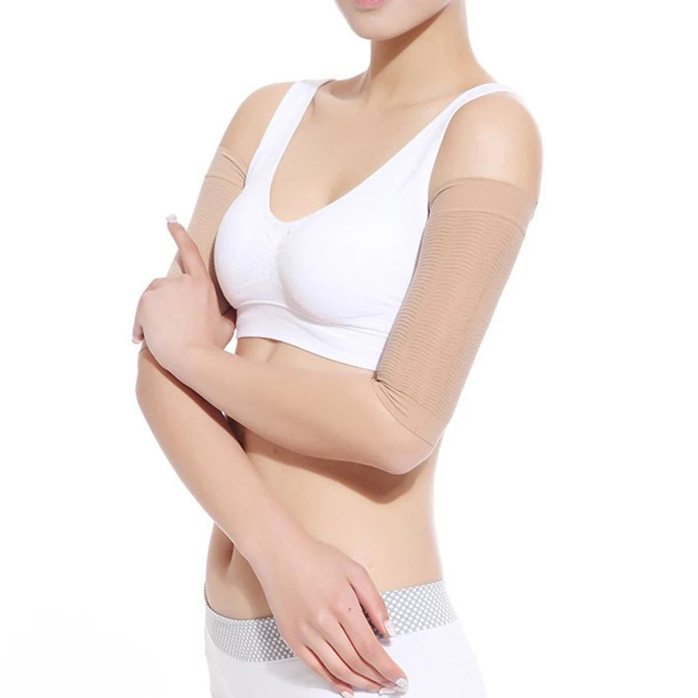 Women's Upper Arm Compression Sleeves