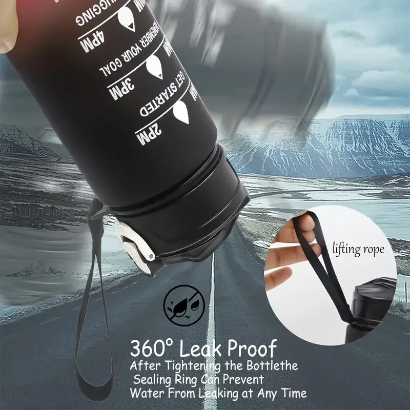 Time-Tracking Sports Water Bottle
