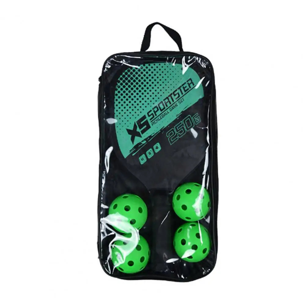 Wooden Pickleball Paddle Set (2 Paddles)