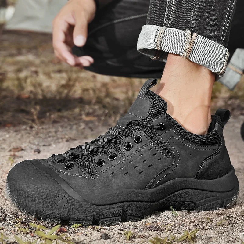 Men's Wear-Resistant Hiking Boots — Waterproof Trail Boots